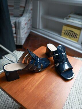 M. Gemi Block Heel / Mule Sandal - Size 38.5
